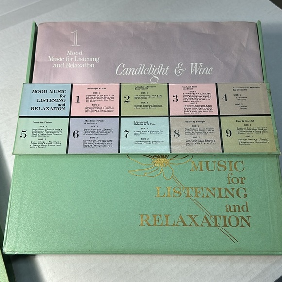 Mood Music for Listening & Relaxation Reader's Digest 10-LP Records Set 1963 - Picture 3 of 16